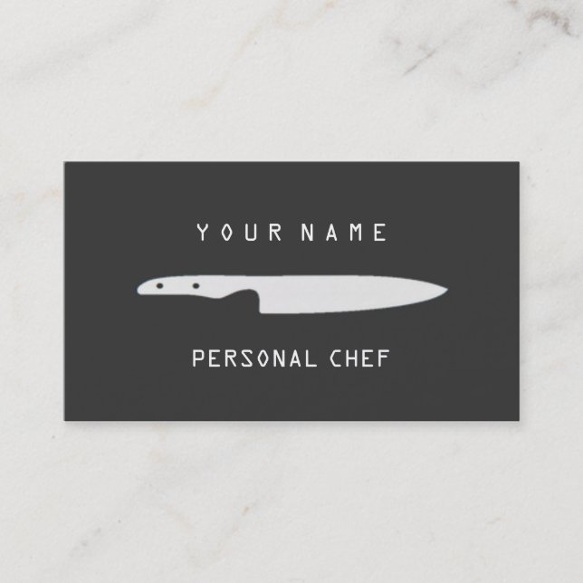CARTE DE VISITE CHEF PERSONNEL (Devant)