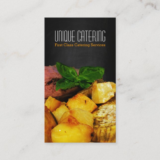 Carte De Visite Chef personnel/catering Service/Cook service (Devant)