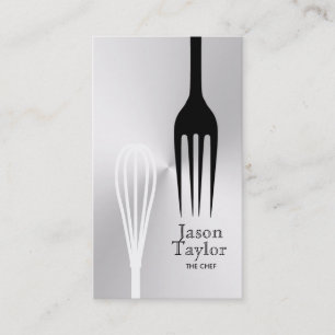 Carte De Visite Chef Restaurant Cuisine Cuisine Cuisine Cuisine Wh