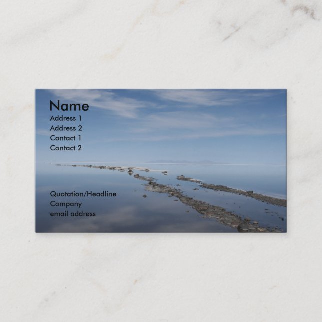 Carte De Visite chemin i (Devant)