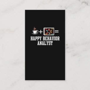 Carte De Visite Chemise d'analyste de comportement pour l'étudian