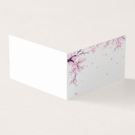 Carte De Visite Cherry Blossom Sakura Japanese Art Tote 