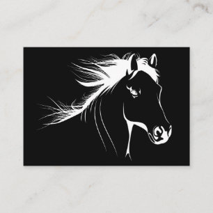 Carte De Visite Cheval Lover Belle Croquis Cheval