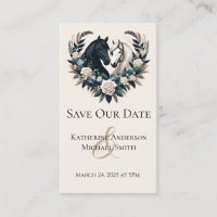 Chevaux de mariage campagnard en amour