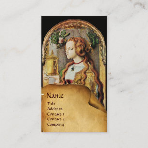 CARTE DE VISITE CHEVEUX NATUREL BEAUTÉ & COSMÉTIQUES MONOGRAMME, P