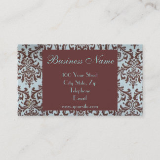 Carte de visite chic 2 de tissu de boutique