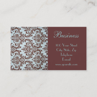 Carte de visite chic 3 de tissu de boutique