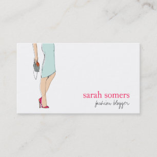 Carte De Visite Chic, Blogueur mode, Modèle mode stylé