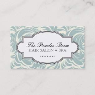 Carte de visite chic de salon et de spa