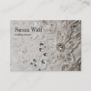 Carte de visite chic de wedding planner