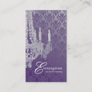 Carte de visite chic d'organisateur