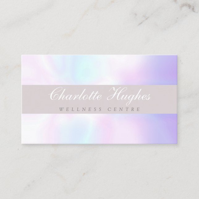Carte De Visite Chic Moderne (Devant)