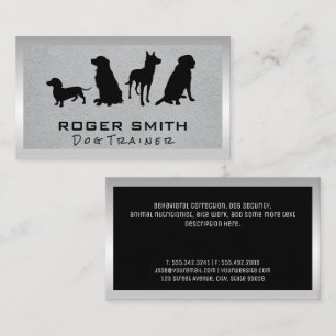 Carte De Visite Chien   Animaux Services