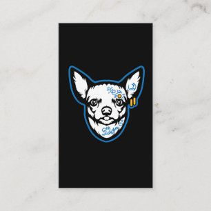 Carte De Visite Chien de chiwawa - petit chien tatoué pour l'amant