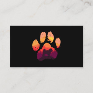 Carte De Visite Chien Maltese Paw Maltese Shih Tzu Chien Maman Pap