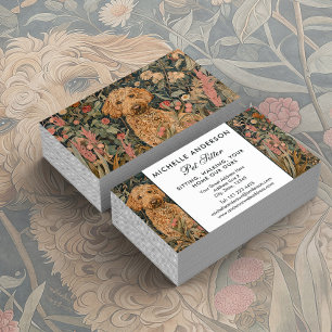 Carte De Visite Chien marcheur pour animaux de compagnie Goldendoo