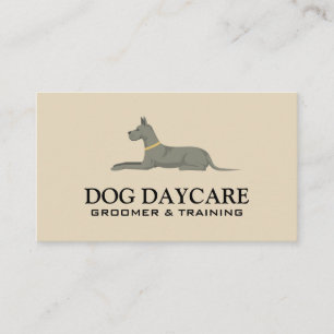 Carte De Visite Chien qui descend   Services de protection des ani