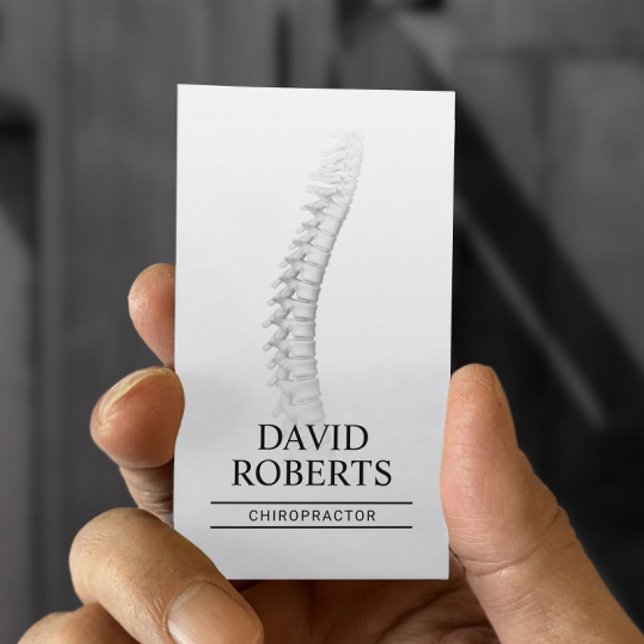Carte De Visite Chiropraticien Chiropratique Thérapeute d'ajusteme (Créateur téléchargé)