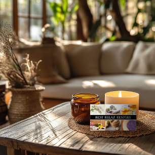 Carte De Visite Chiropraticien de massothérapie Soins du corps