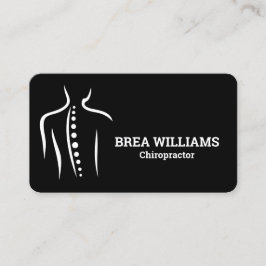 Carte De Visite Chiropratique Chiropraticien Massage Manuel Thérap