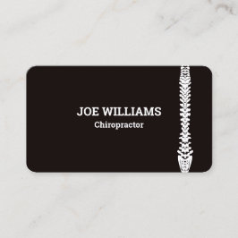 Carte De Visite Chiropratique Chiropraticien Massage Manuel Thérap