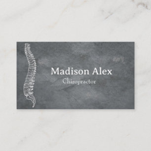 Carte De Visite Chiropratique Chiropraticien Massage Spa Thérapist