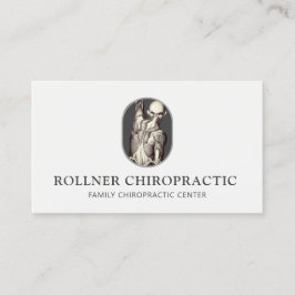 Carte De Visite Chiropratique Chiropraticien physiothérapeute