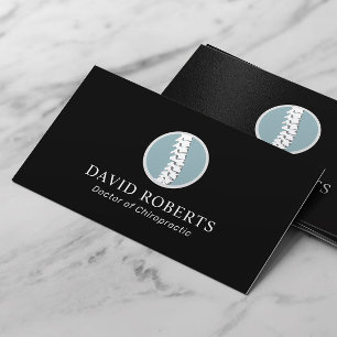 Carte De Visite Chiropratique Spine Logo Professionnel Chiropratic