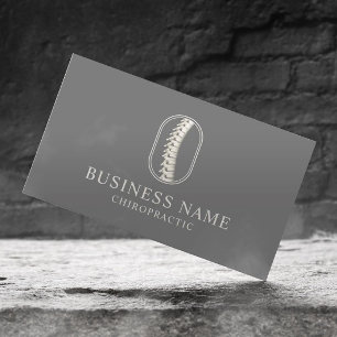 Carte De Visite Chiropratique Spine Logo Professionnel Chiropratic