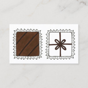 Carte De Visite Chocolatier Chocolat Boutique Bonbons Magasin Bon 