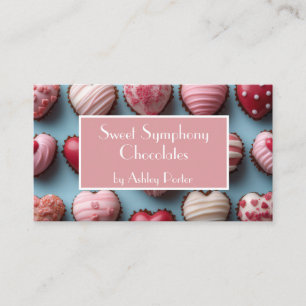 Carte De Visite chocolats doux Pâtisserie