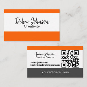 Carte De Visite Choisissez votre propre couleur Bandes professionn