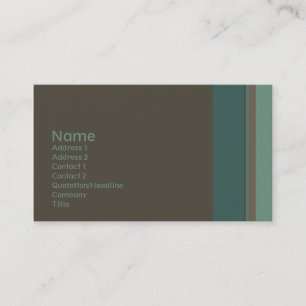 Carte De Visite Choisit • No. 0016