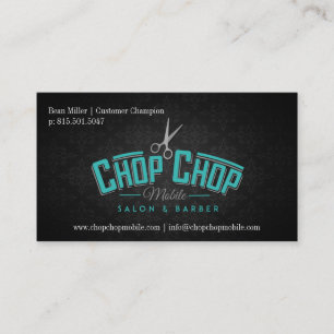 Carte De Visite Chop Chop Mobile Salon & Barber 2