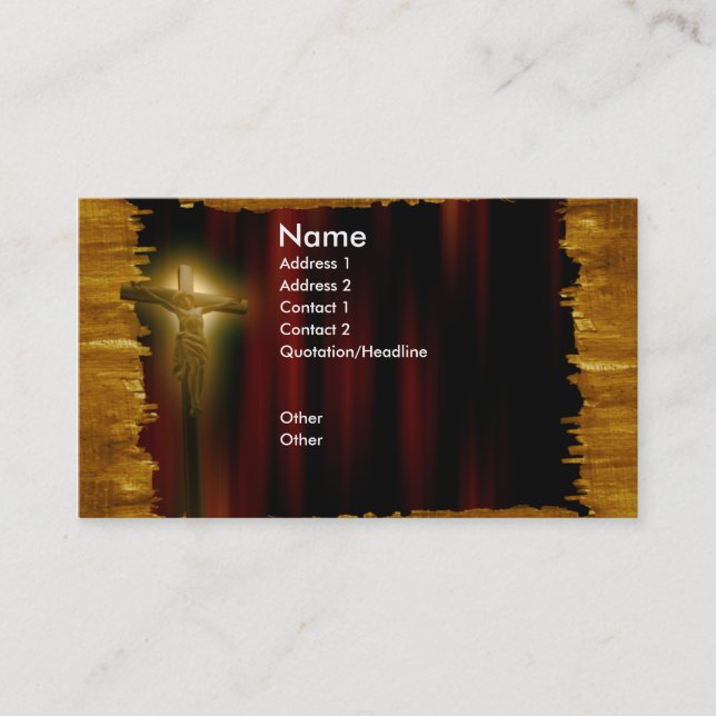 Carte De Visite church_jesus_business (Devant)