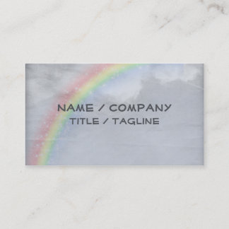 Carte De Visite Cieux d'arc-en-ciel