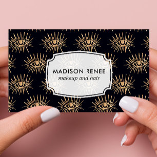 Carte De Visite Cils Tout Voir Maquilleur Tendance