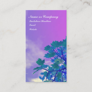 Carte De Visite Cime d'arbre