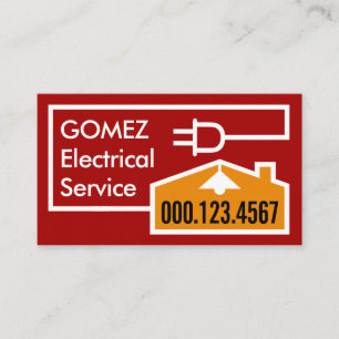 Carte De Visite Circuit électrique domestique