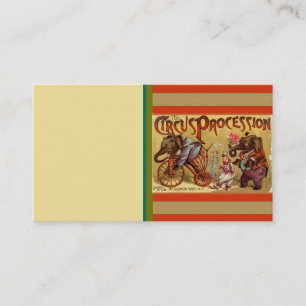 Carte De Visite Cirque