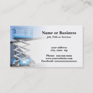 Carte De Visite cisaillement ou plate-forme