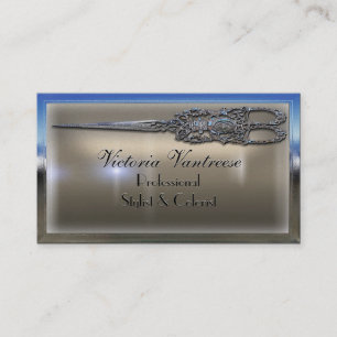 Carte De Visite Ciseaux 3,5" de Sweedlepiper x 2" élégant