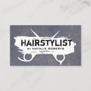 Carte De Visite Ciseaux de coiffure