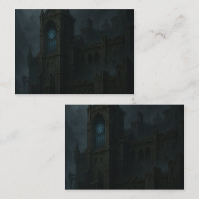 Carte De Visite Citadelle de Forsaken (Devant / Derrière)