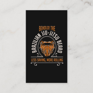 Carte De Visite Citation amusante du Jiu Jitsu brésilien pour le 