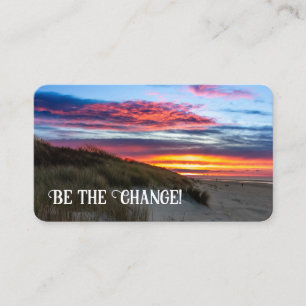 Carte De Visite Citation de motivation pour une attitude positive 