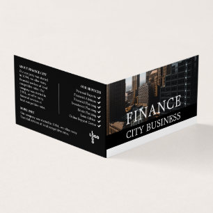 Carte De Visite Cityscape, Logo de l'entreprise/Photo, Affaires et