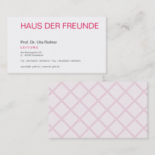 Carte de visite claire