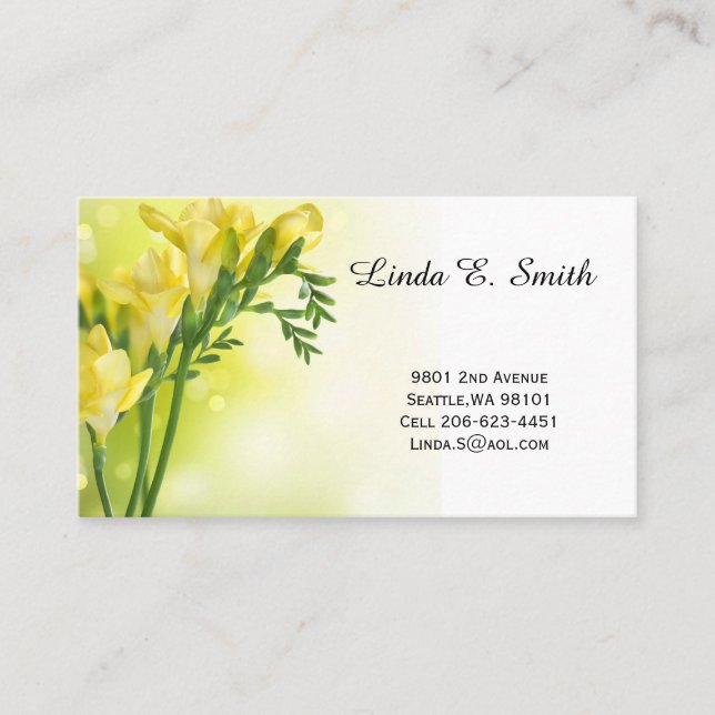 Carte de visite classique (Devant)