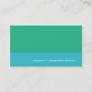 Carte de visite classique pour le Dental, autre.